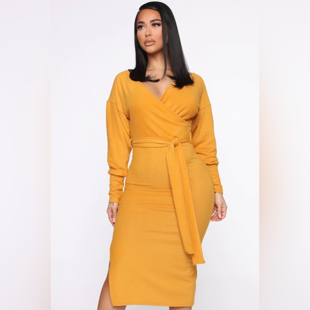 Three Wishes Midi Dress (Fashion Nova)